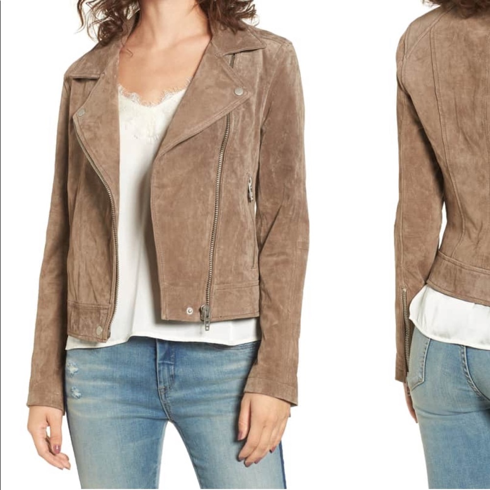 Suede Moto jacket